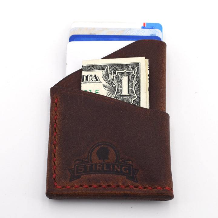 Card Wallet (Red Threading)