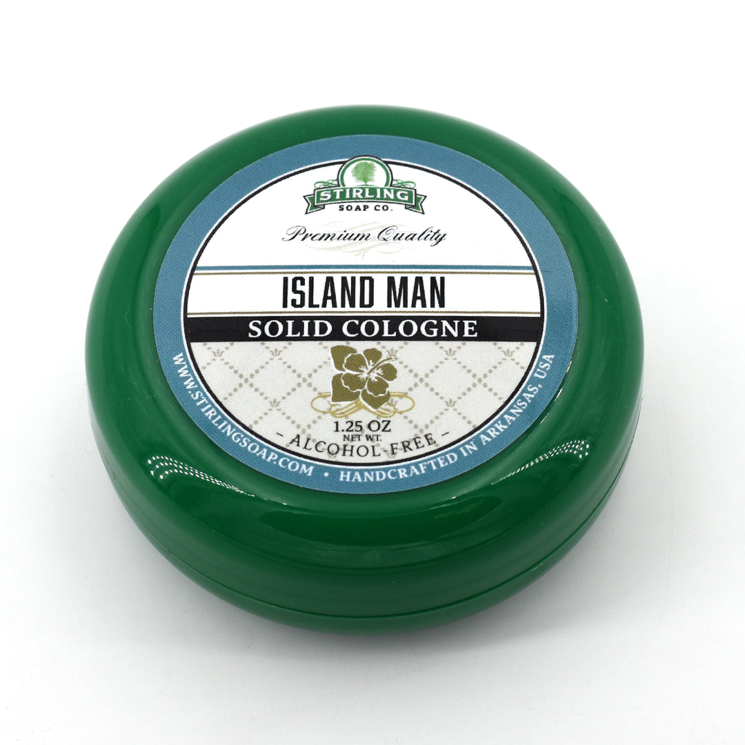 Island Man - Solid Cologne Jar